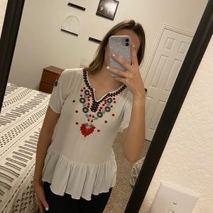 beautiful embroidered top !!